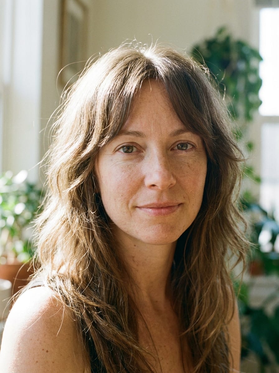 Soft Shag für mittellange Haare - Frisur für ovales Gesicht
